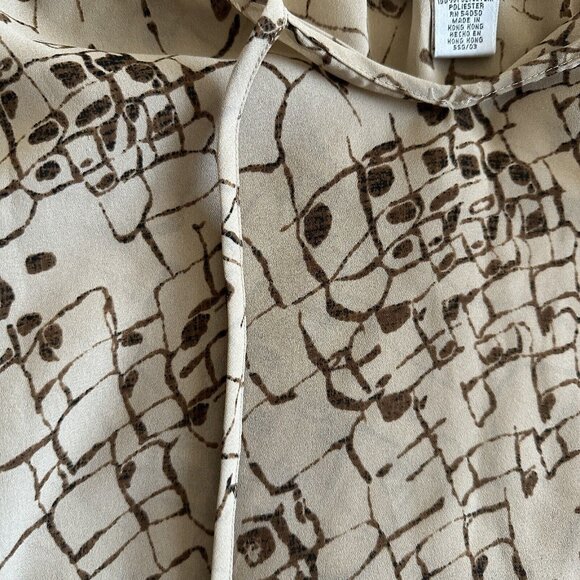 Nine & Company Women’s Brown Top Size 6 - Picture 3 of 4